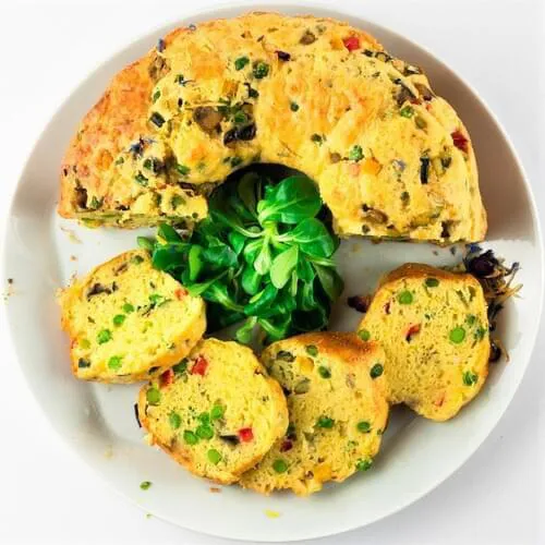 Кекс із овочами
