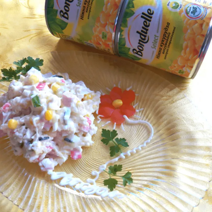 Салат "З кукурудзою"