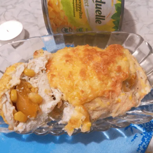 Філейка з кукурудзою і абрикосами