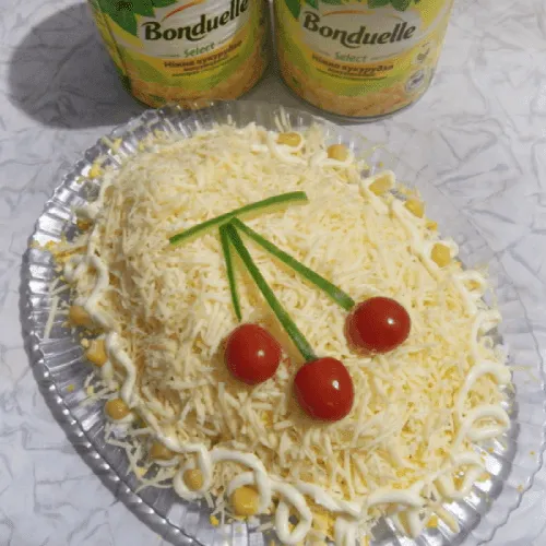 Салат "Вишенька"