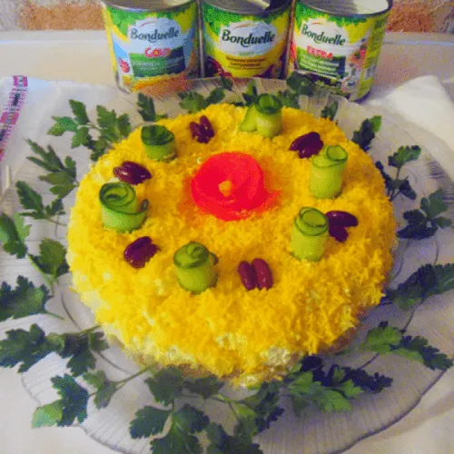 Салат "Слойка"