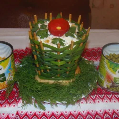 Салат "Кошик"