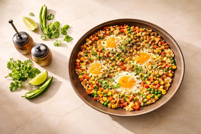 Мексикански микс с яйца