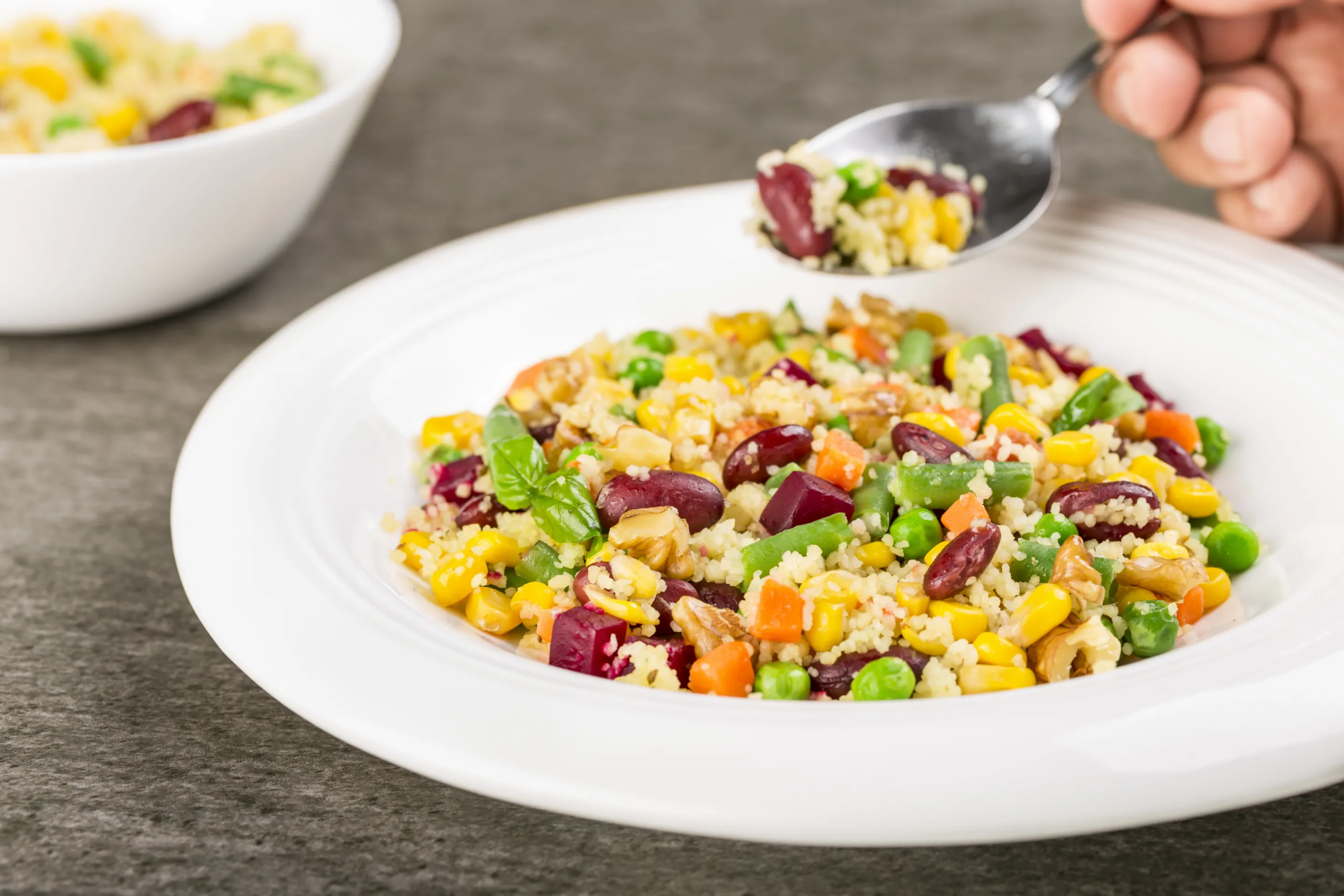 Insalata di cous cous con verdure Sombrero