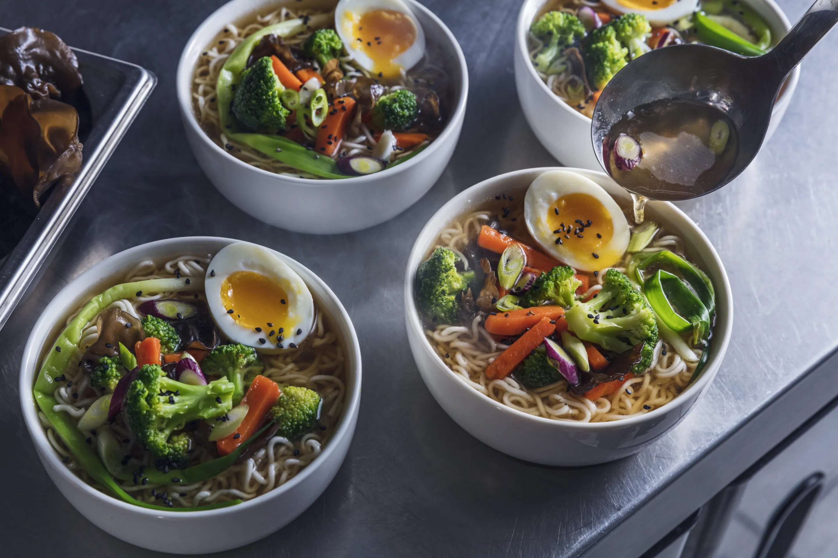 Ramen noodle alle verdure