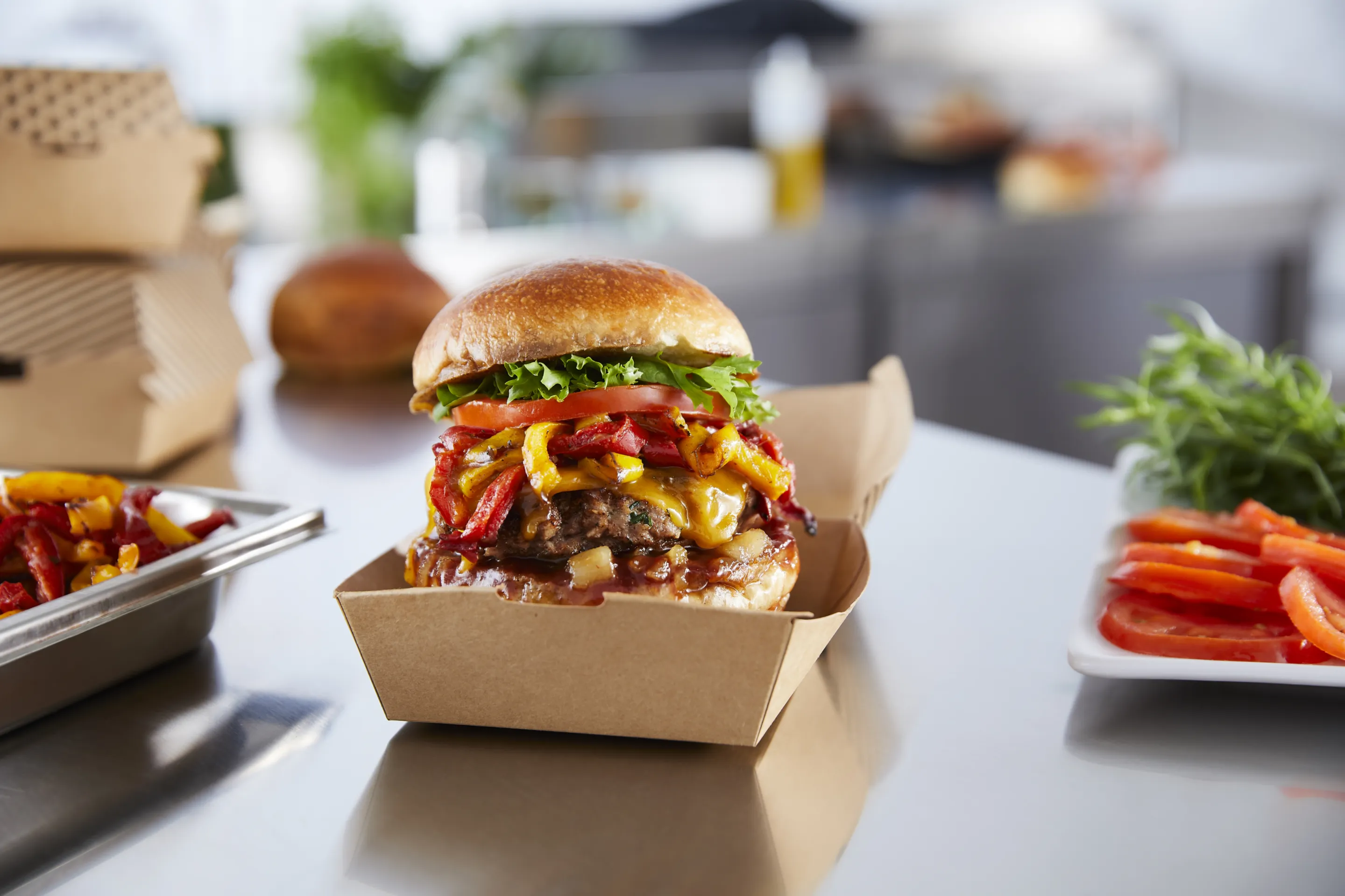 Burger gourmand