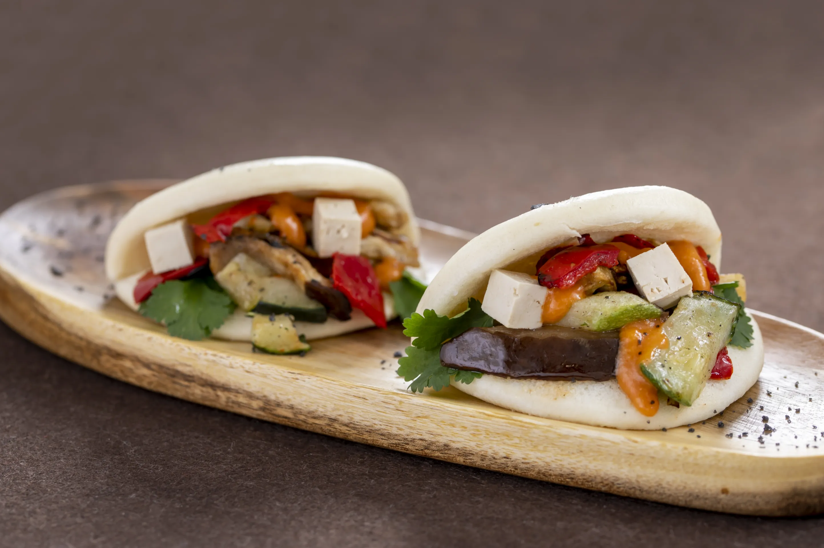 Bao de Verduras Asadas