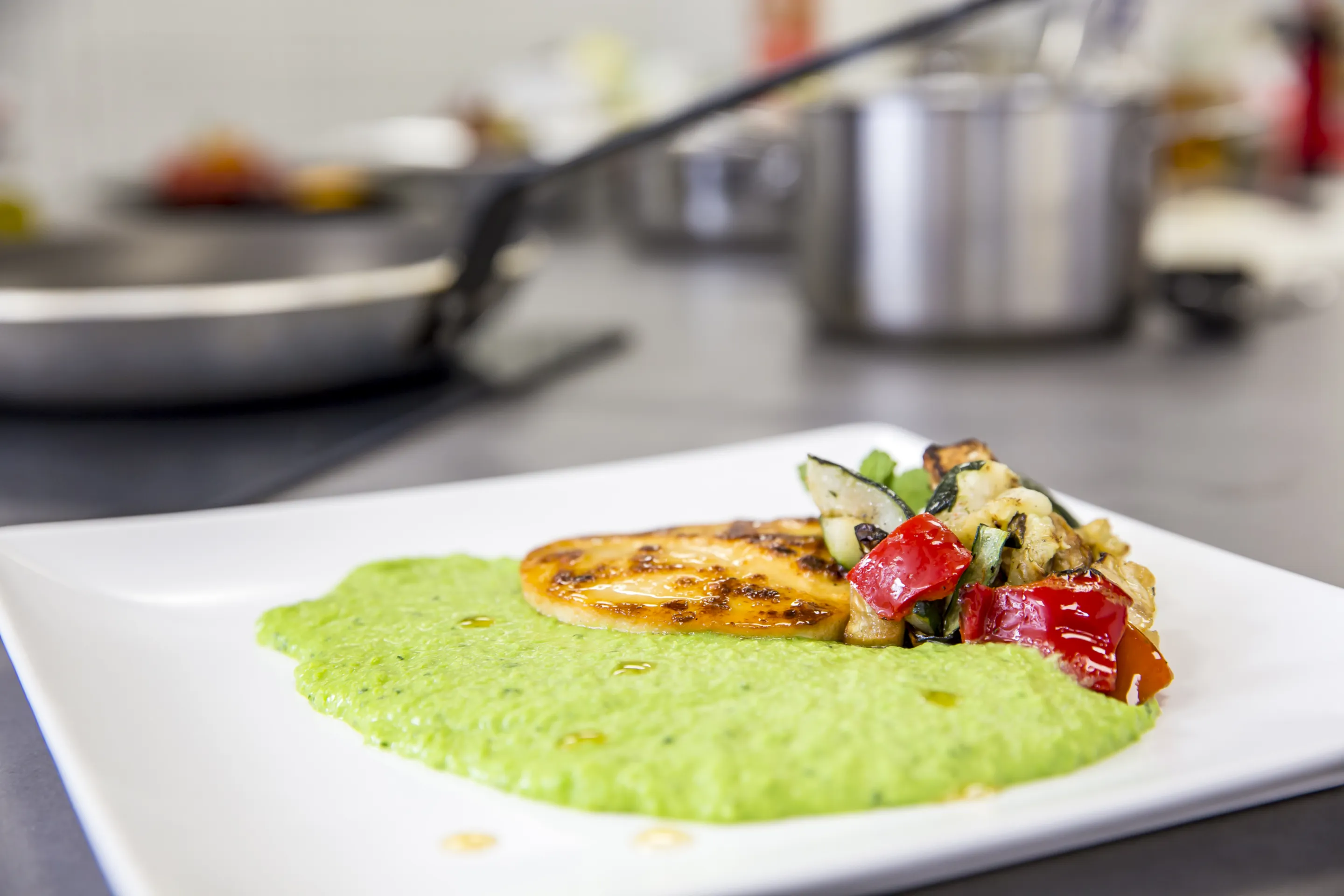 Mushy peas con verduritas