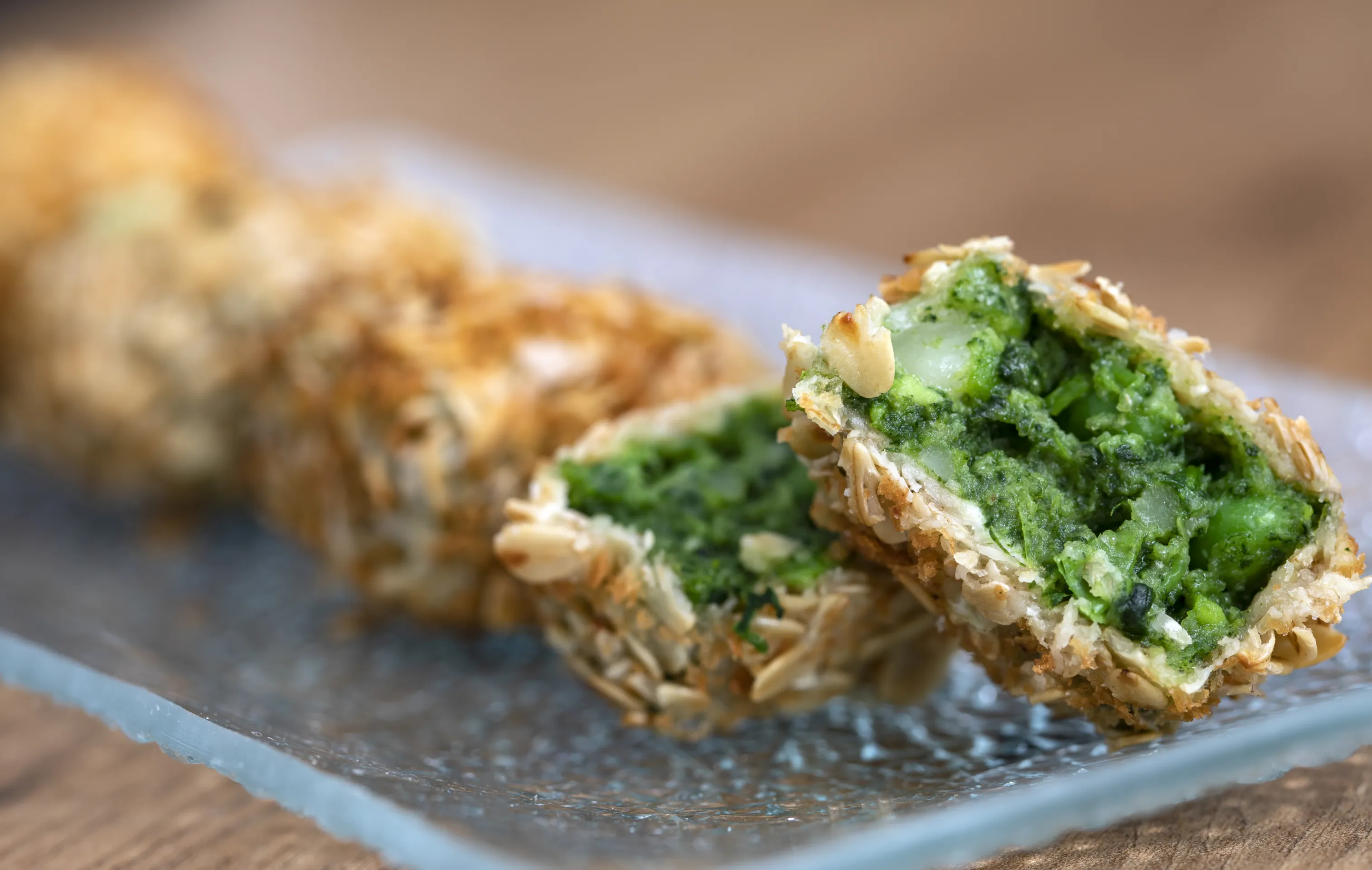 Nuggets de espinaca y avena