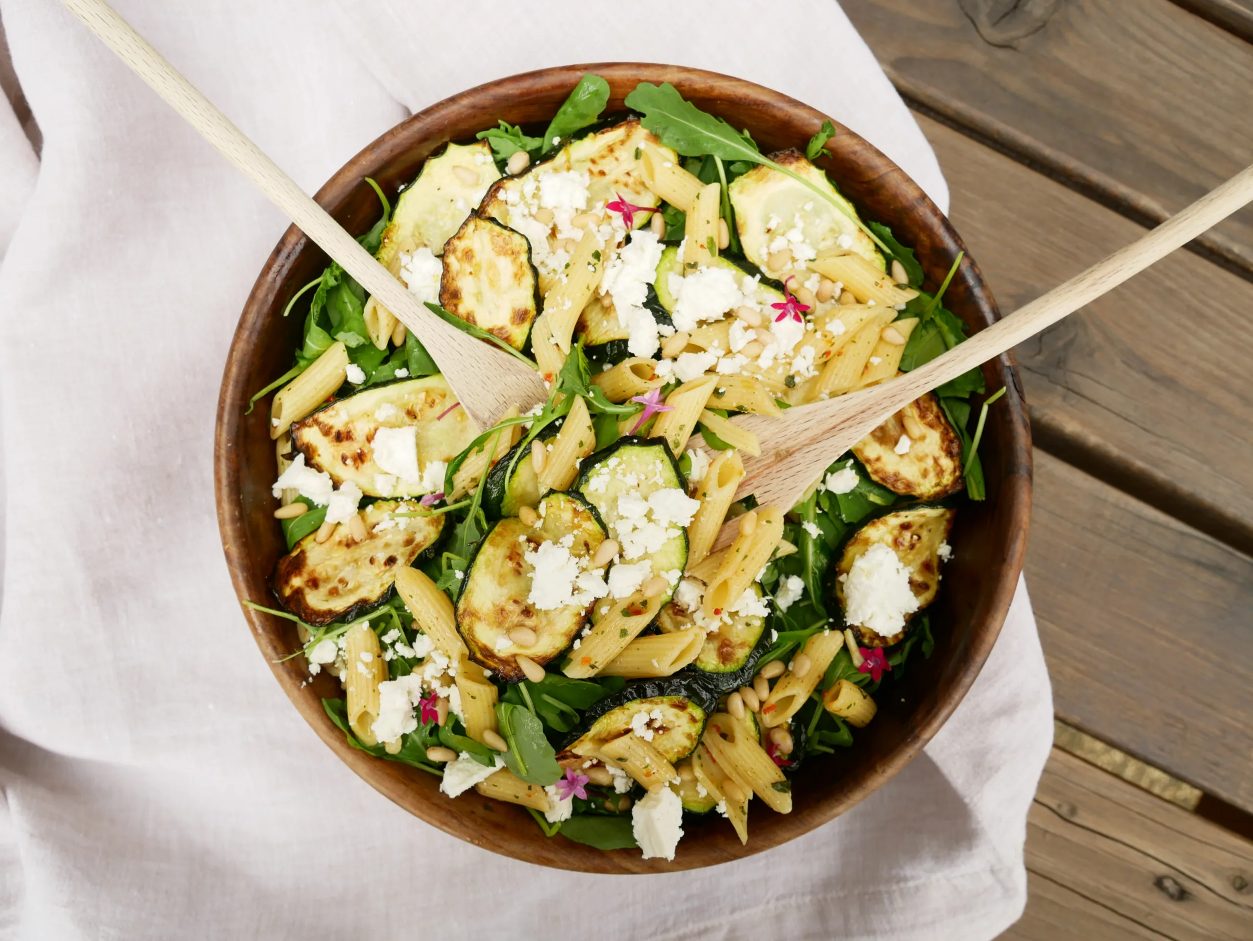 Salade de pâtes méditérranéenne