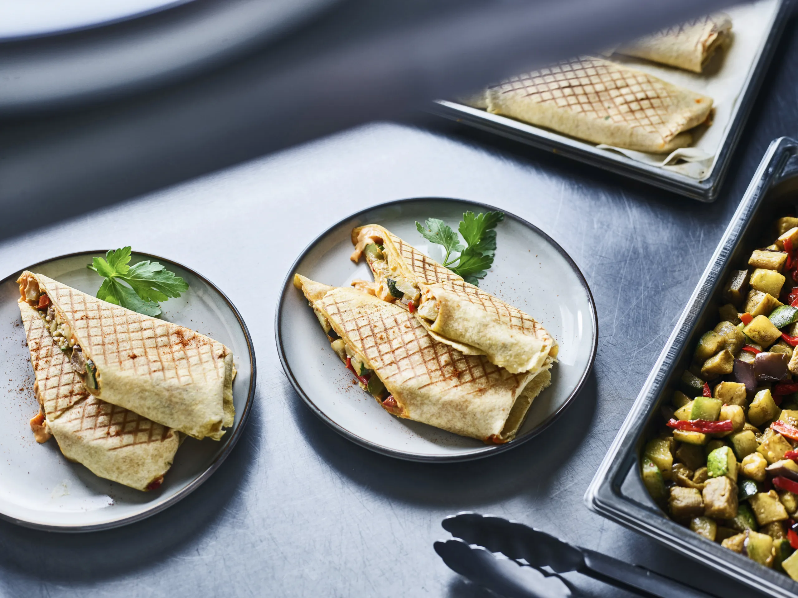 Tacos aux légumes du soleil