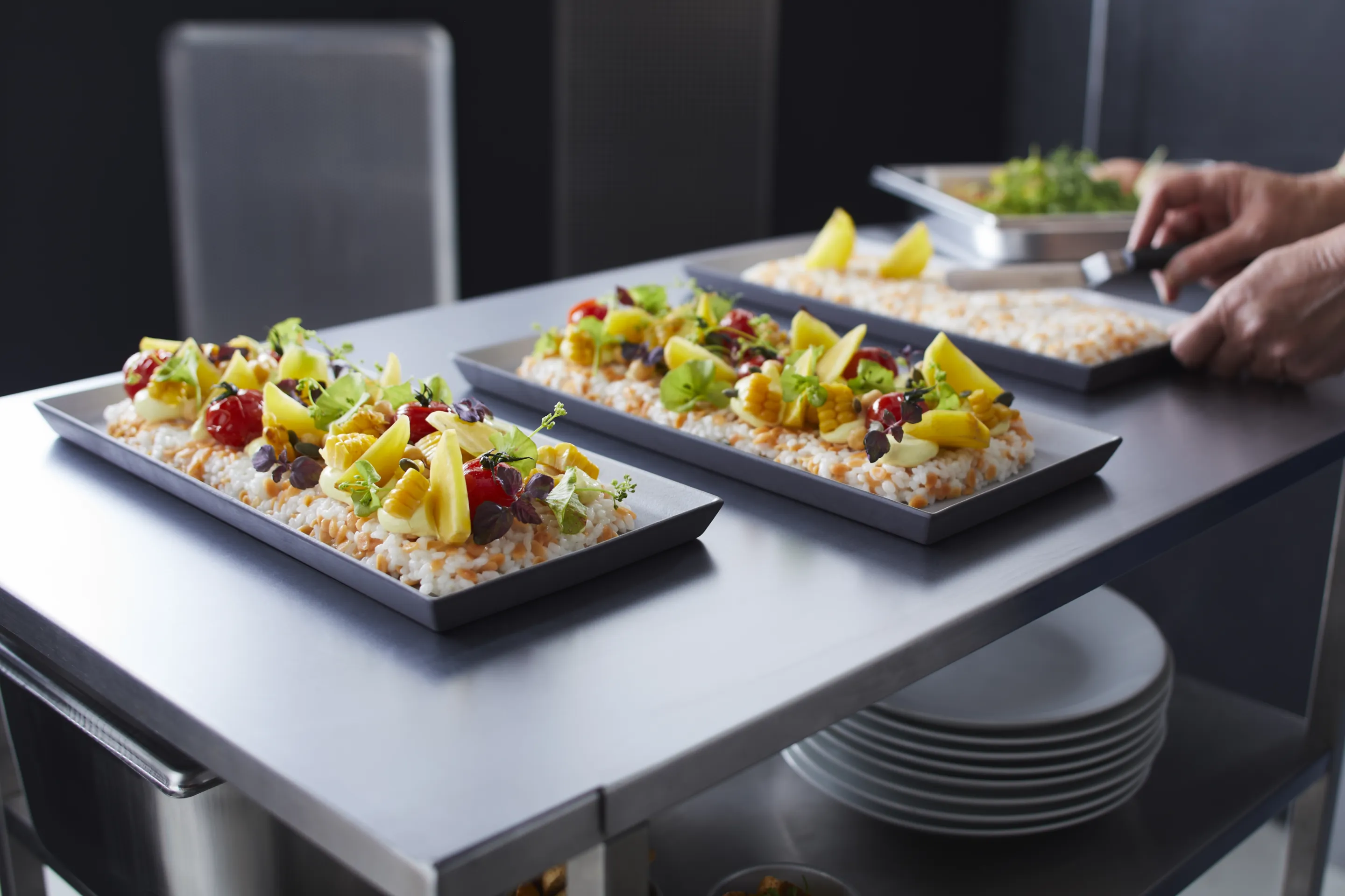 Salade façon sushi aux lentilles corail