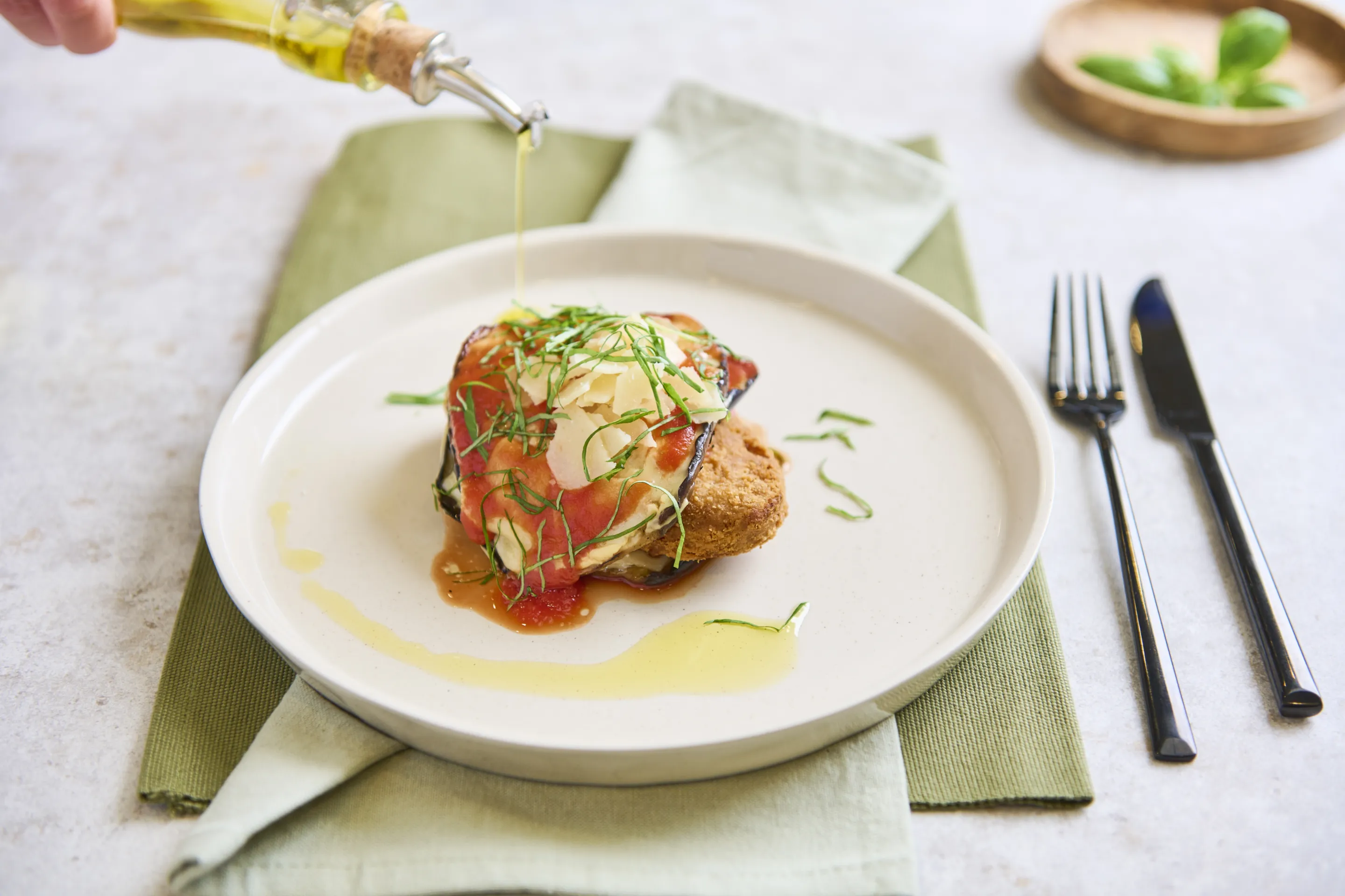No chicken parmigiani