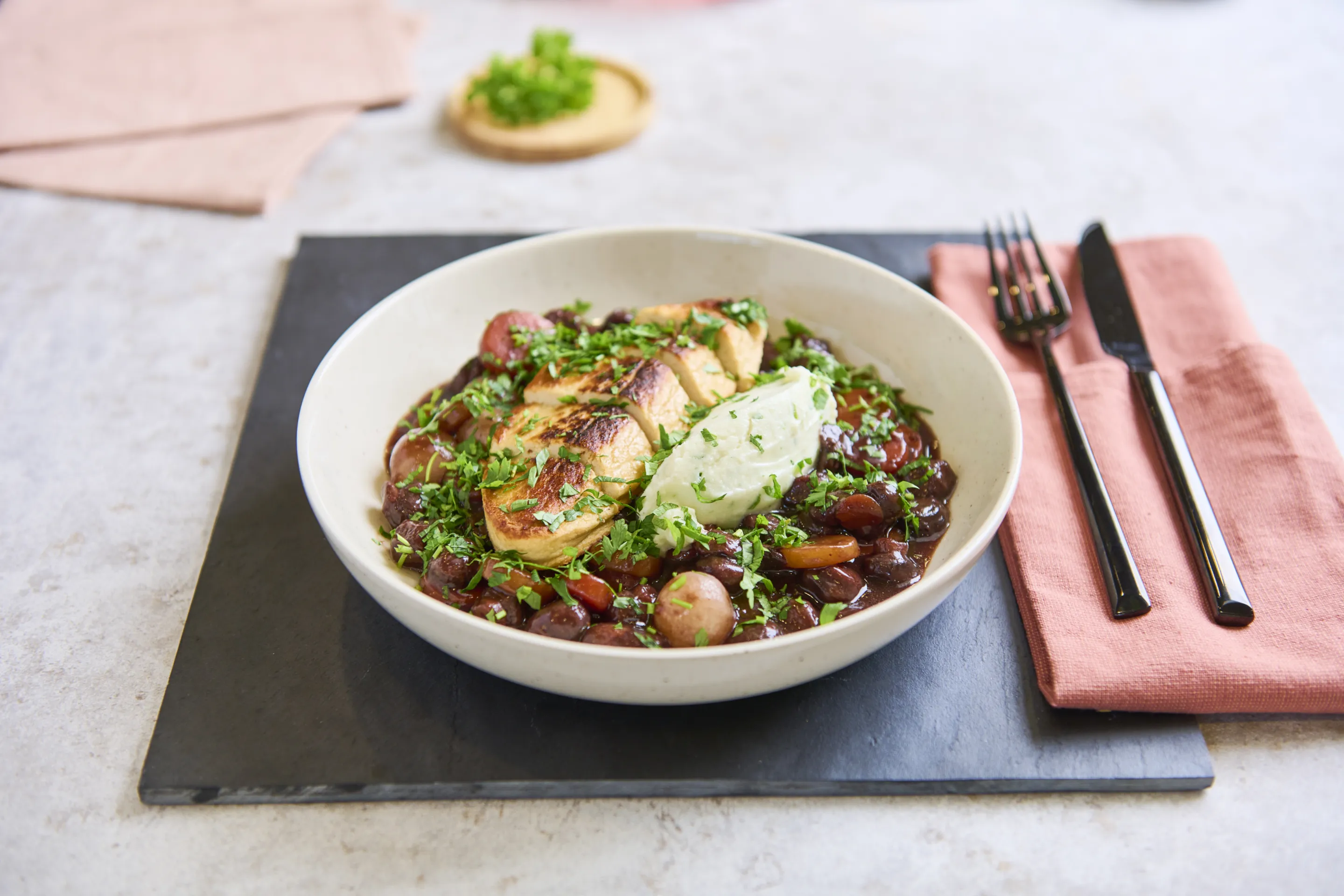 No Coq au Vin