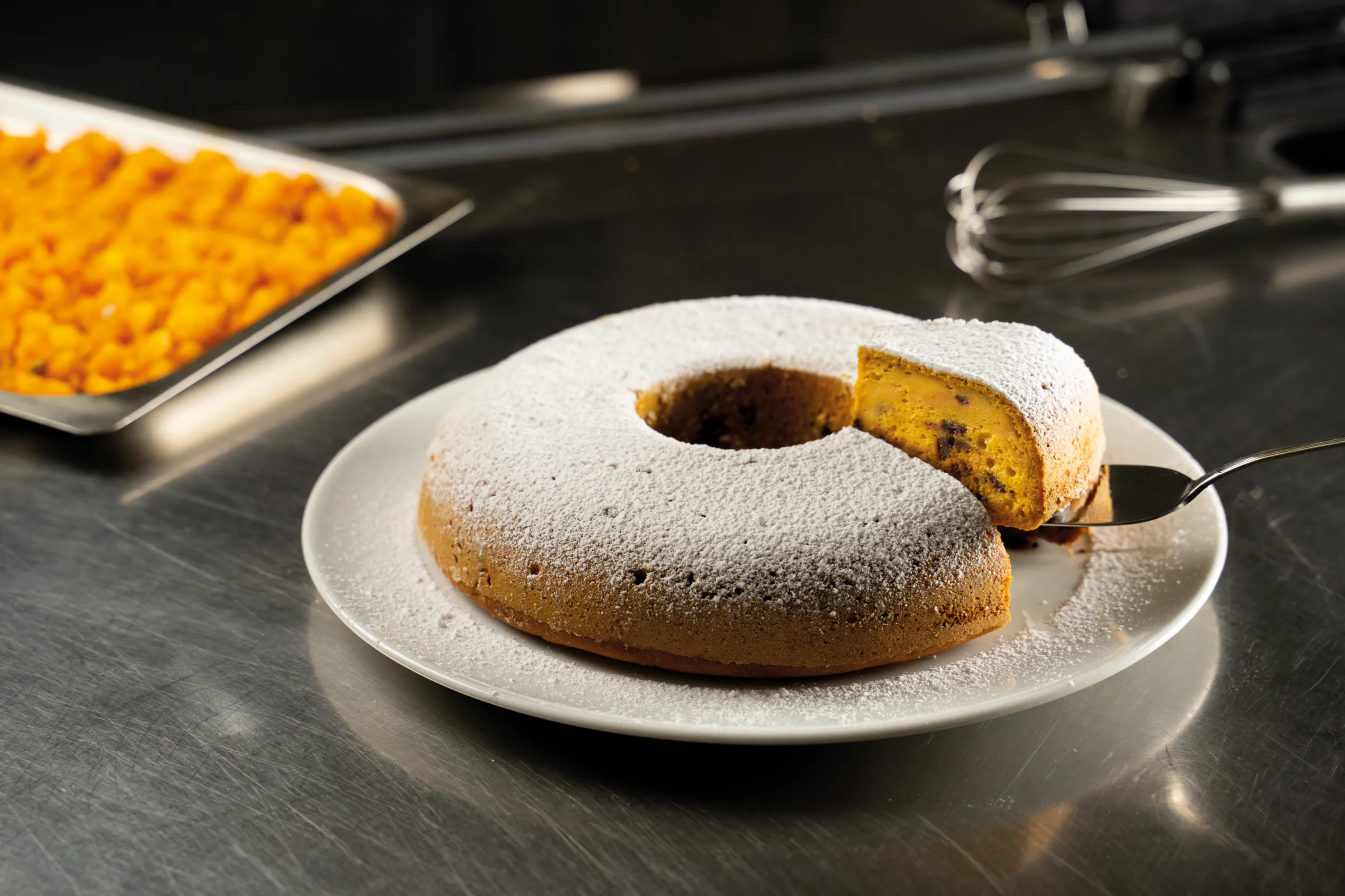 Ciambellone alla Zucca e gocce di cioccolato