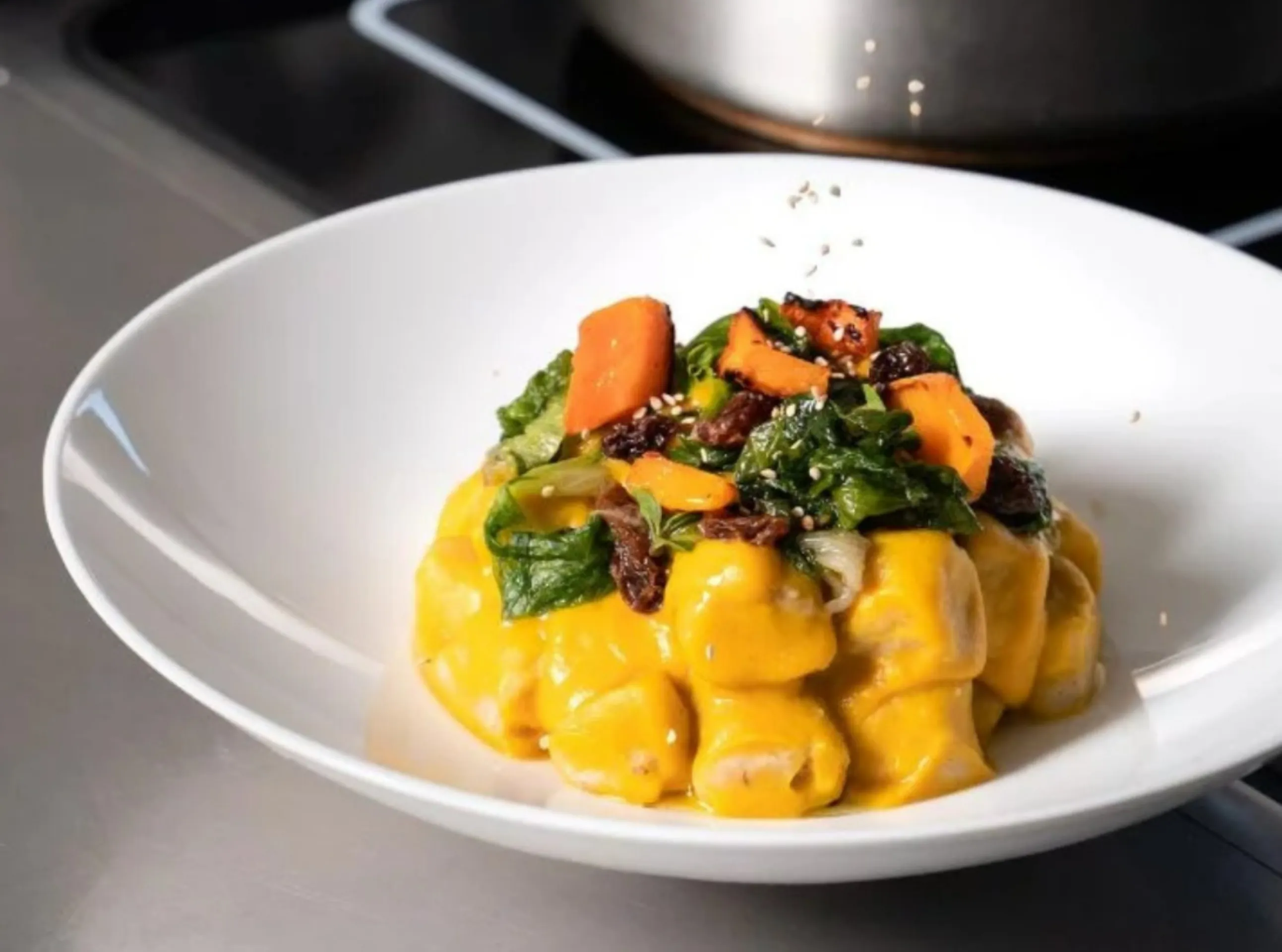 Gnocchi se smetanovo-dýňovou omáčkou