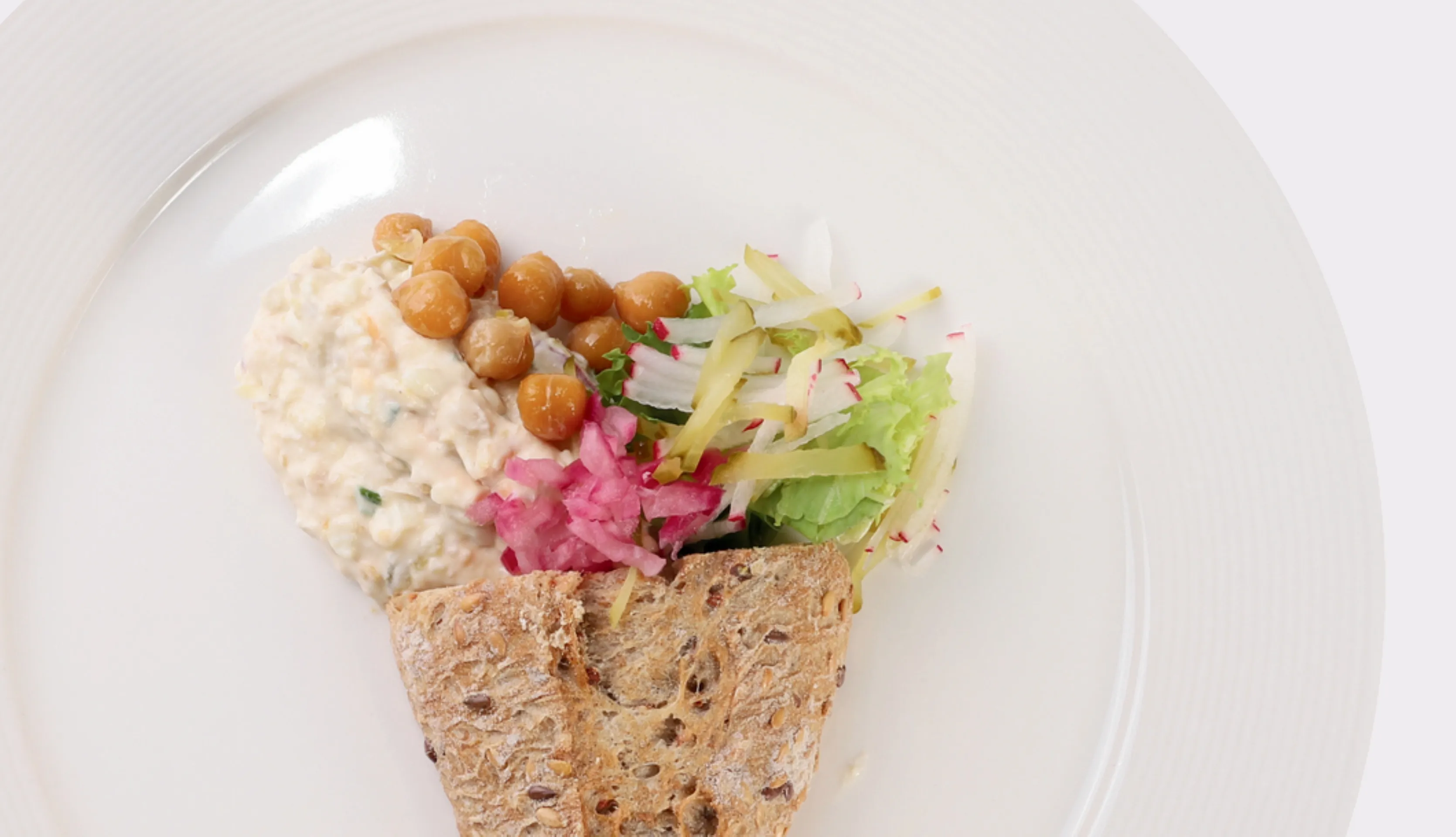 Cizrnová pomazánka s vejci