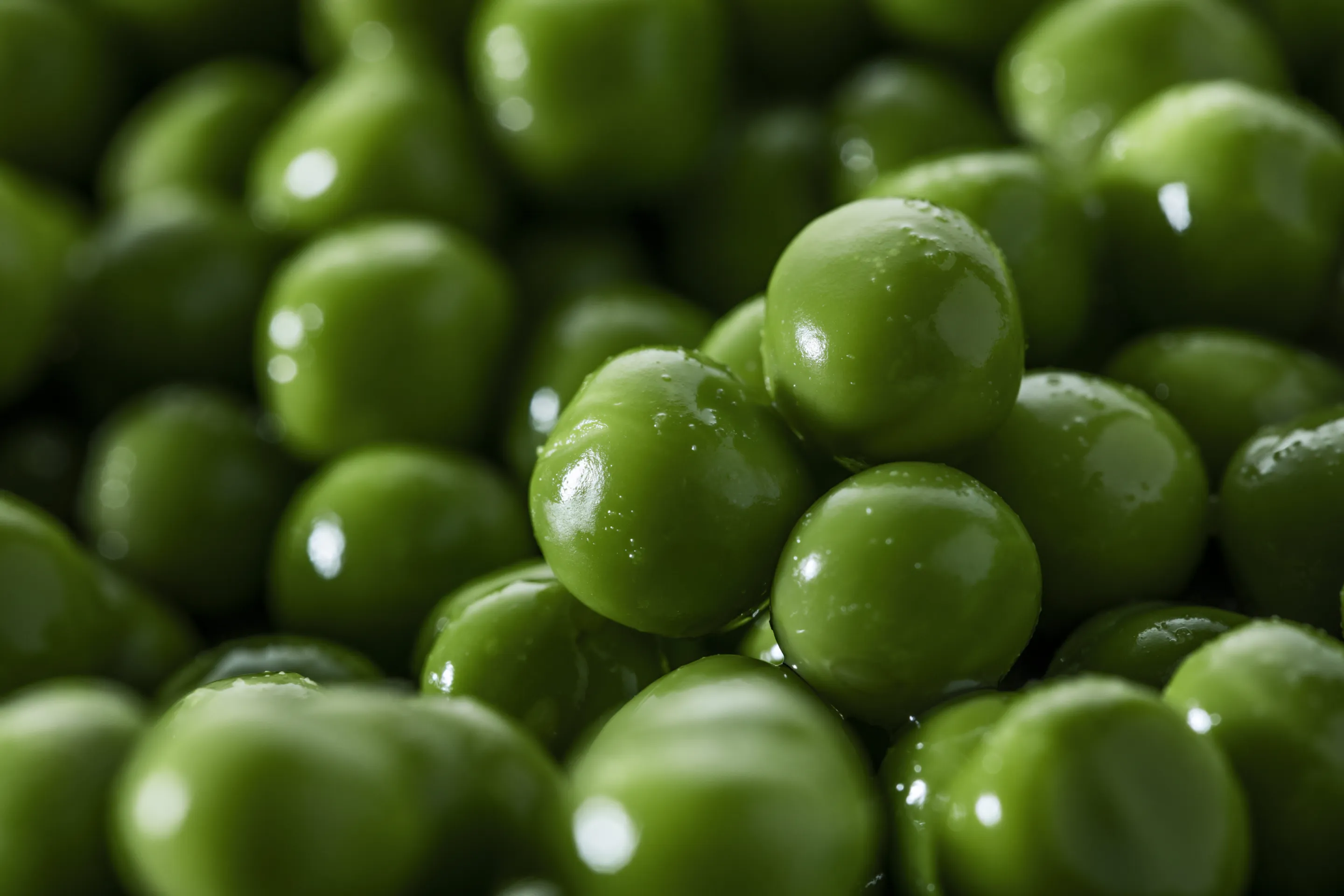 Petits pois sans arôme ajouté