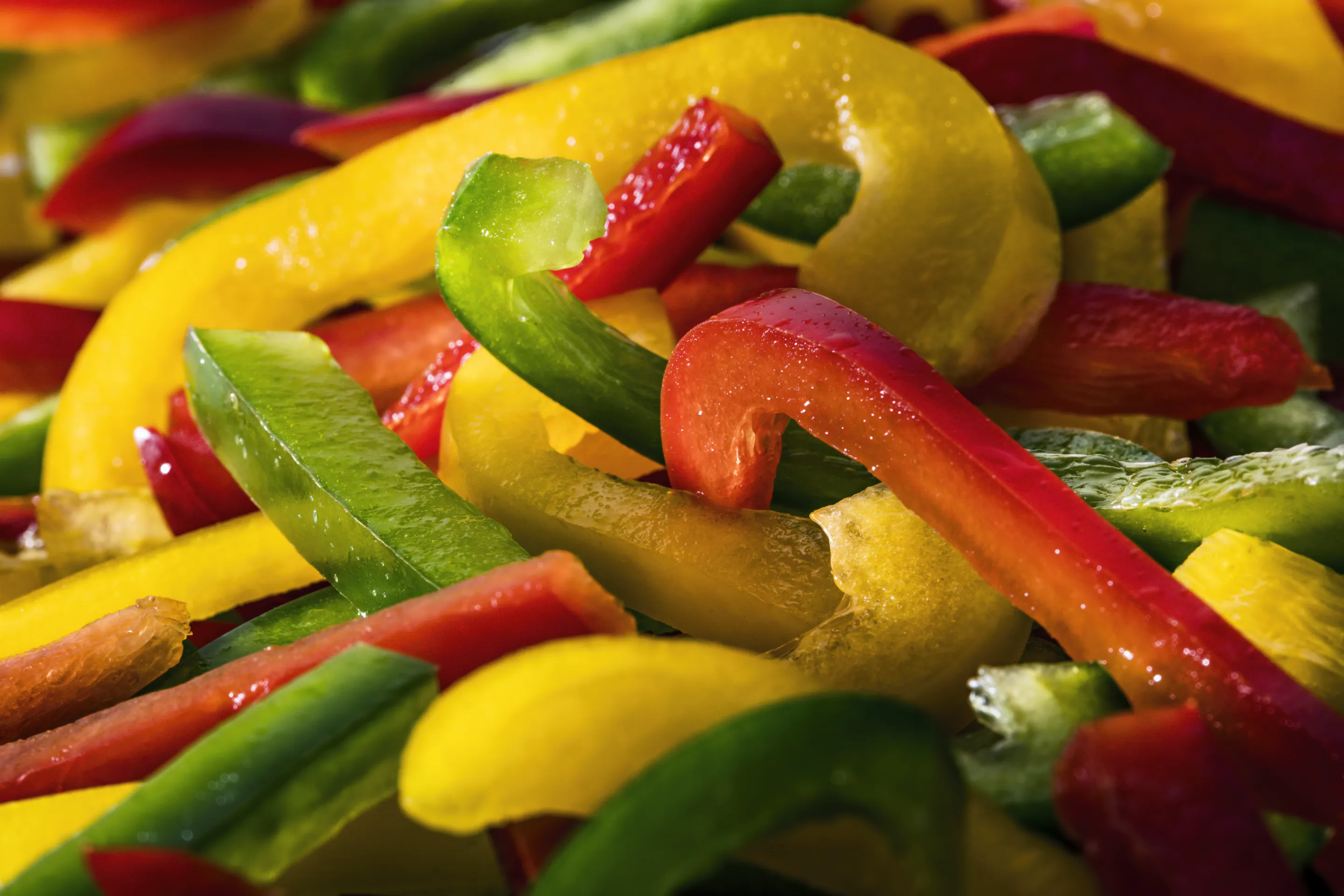 Paprika rot/grün/gelb