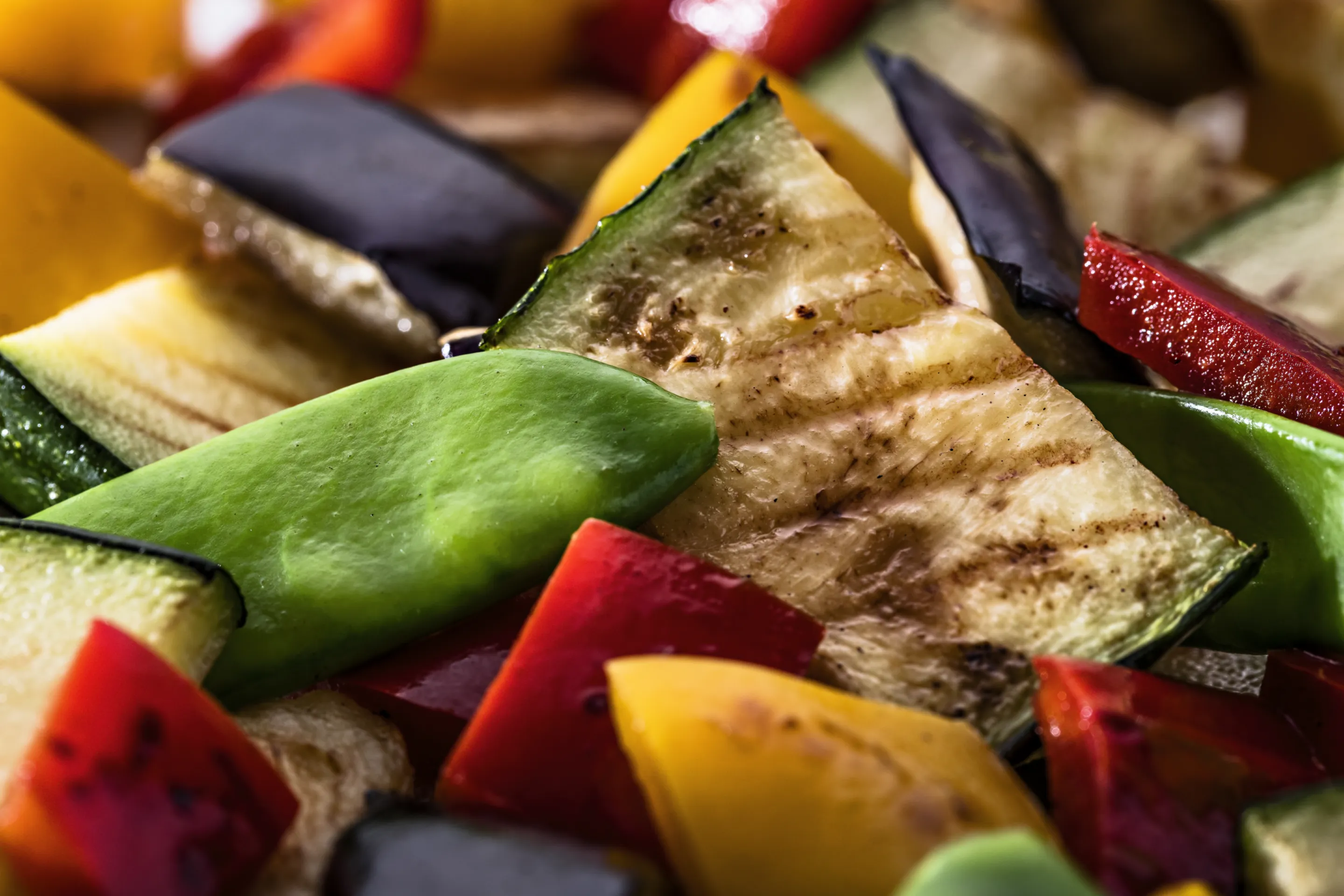 Poêlée gourmande aux légumes grillés