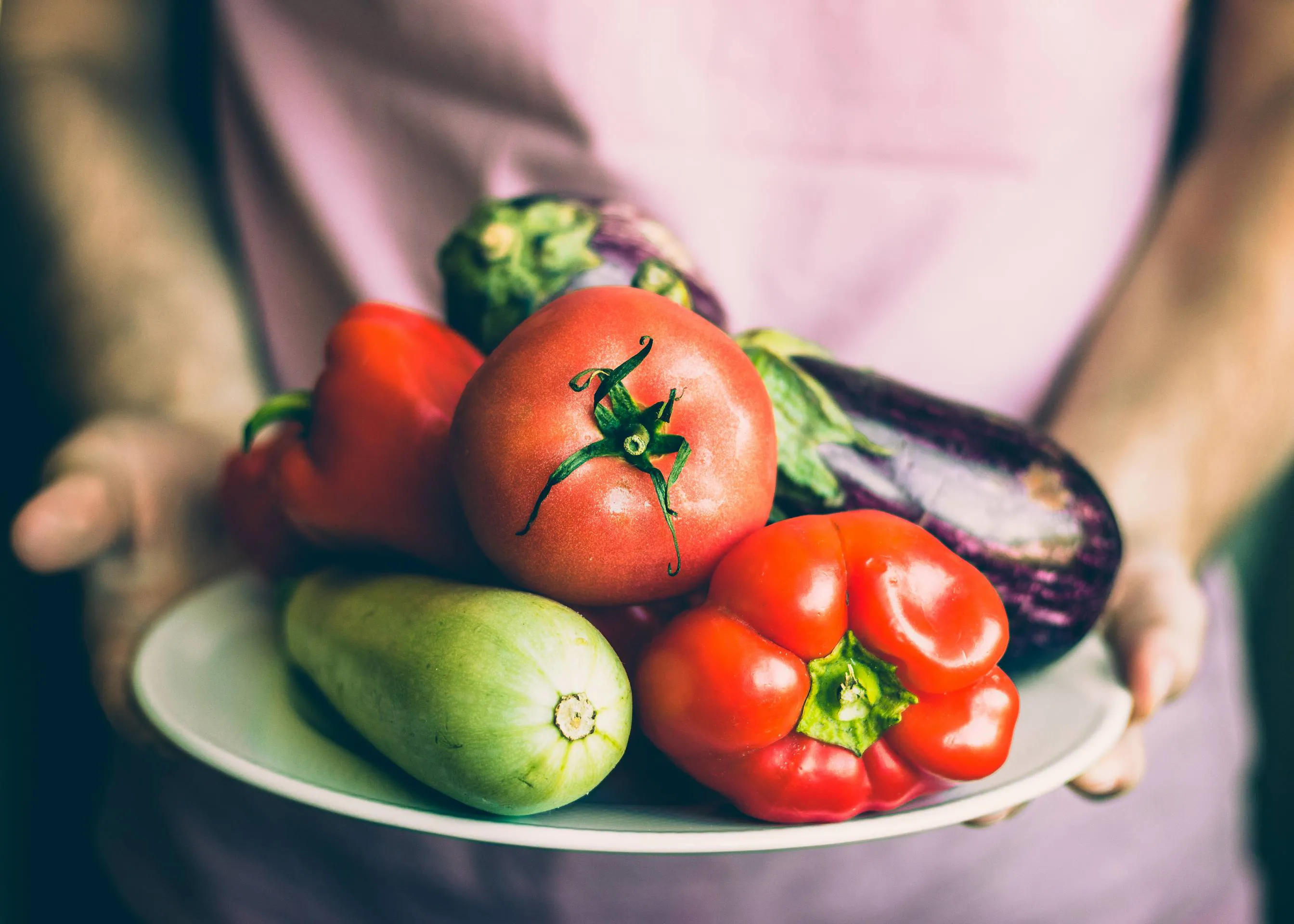 Palets courgettes et aubergines
