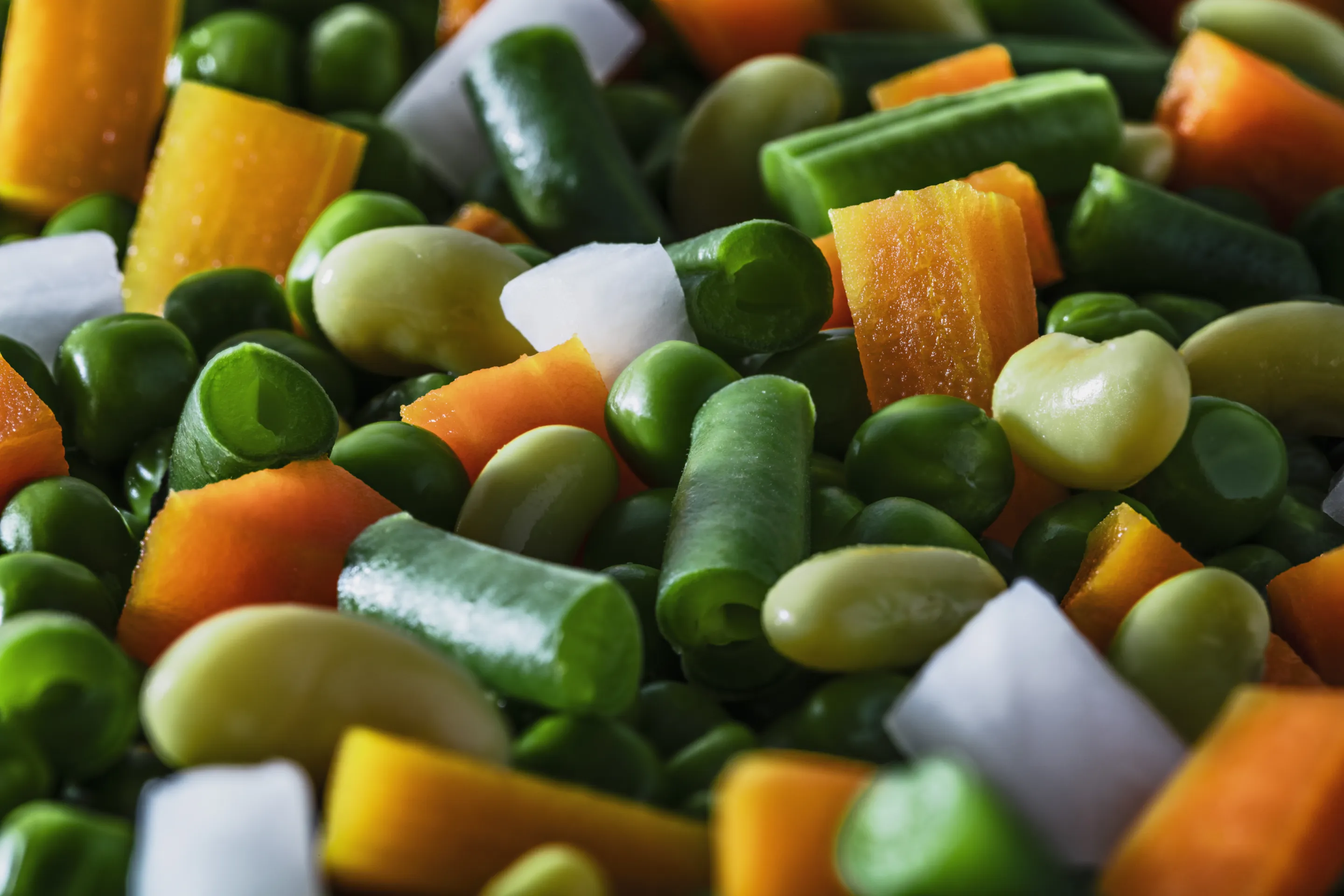 Macedónia de legumes