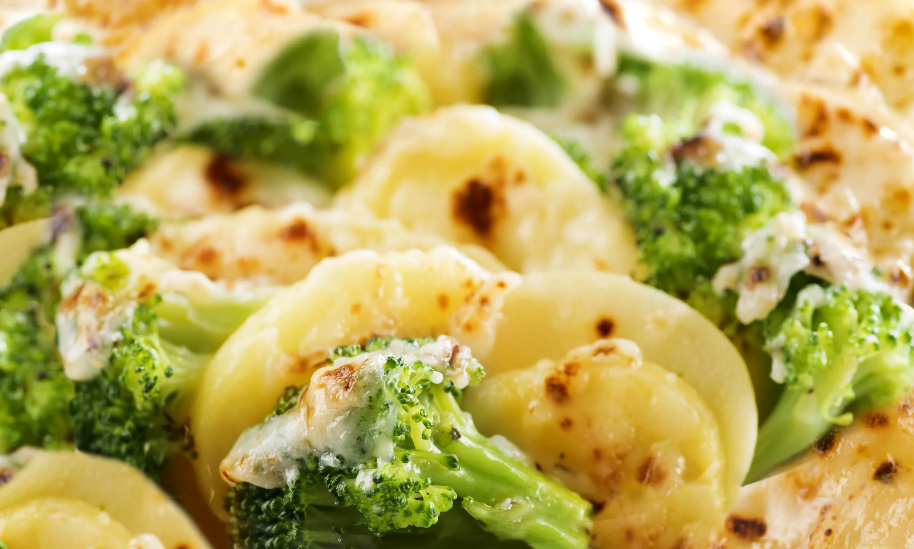 Gratin broccoli e patate