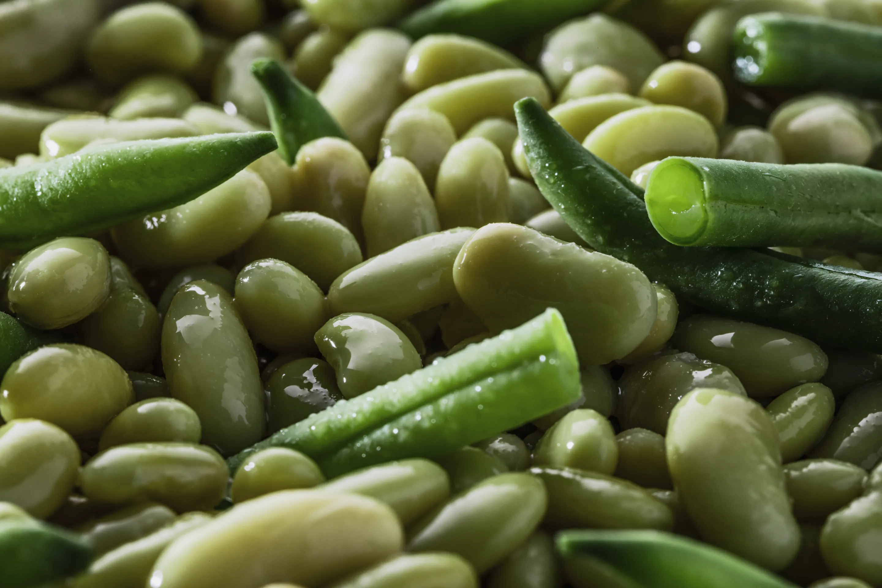 Duo de flageolets et haricots verts cuisinés CE2 origine France