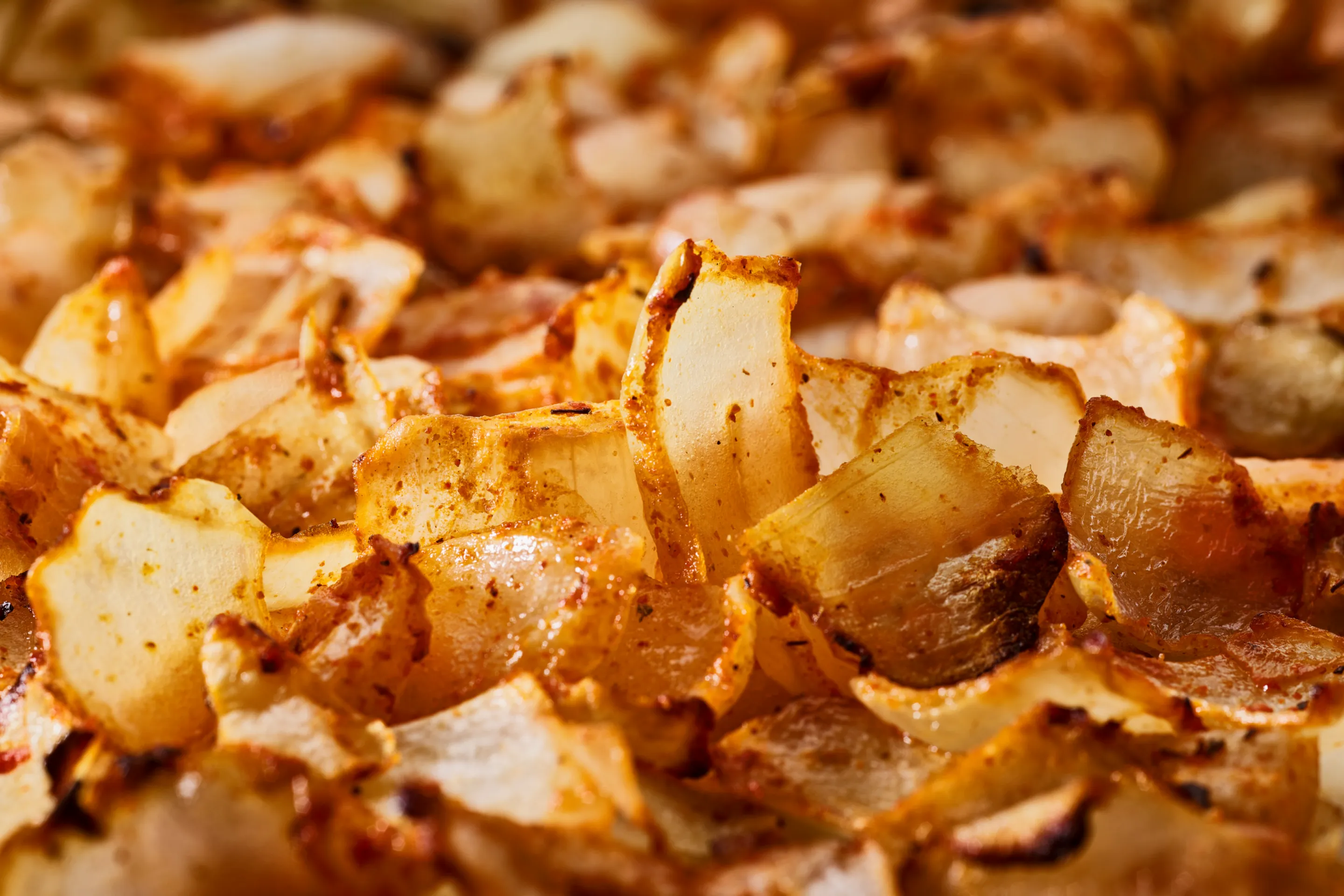 Oignons rôtis au paprika et thym