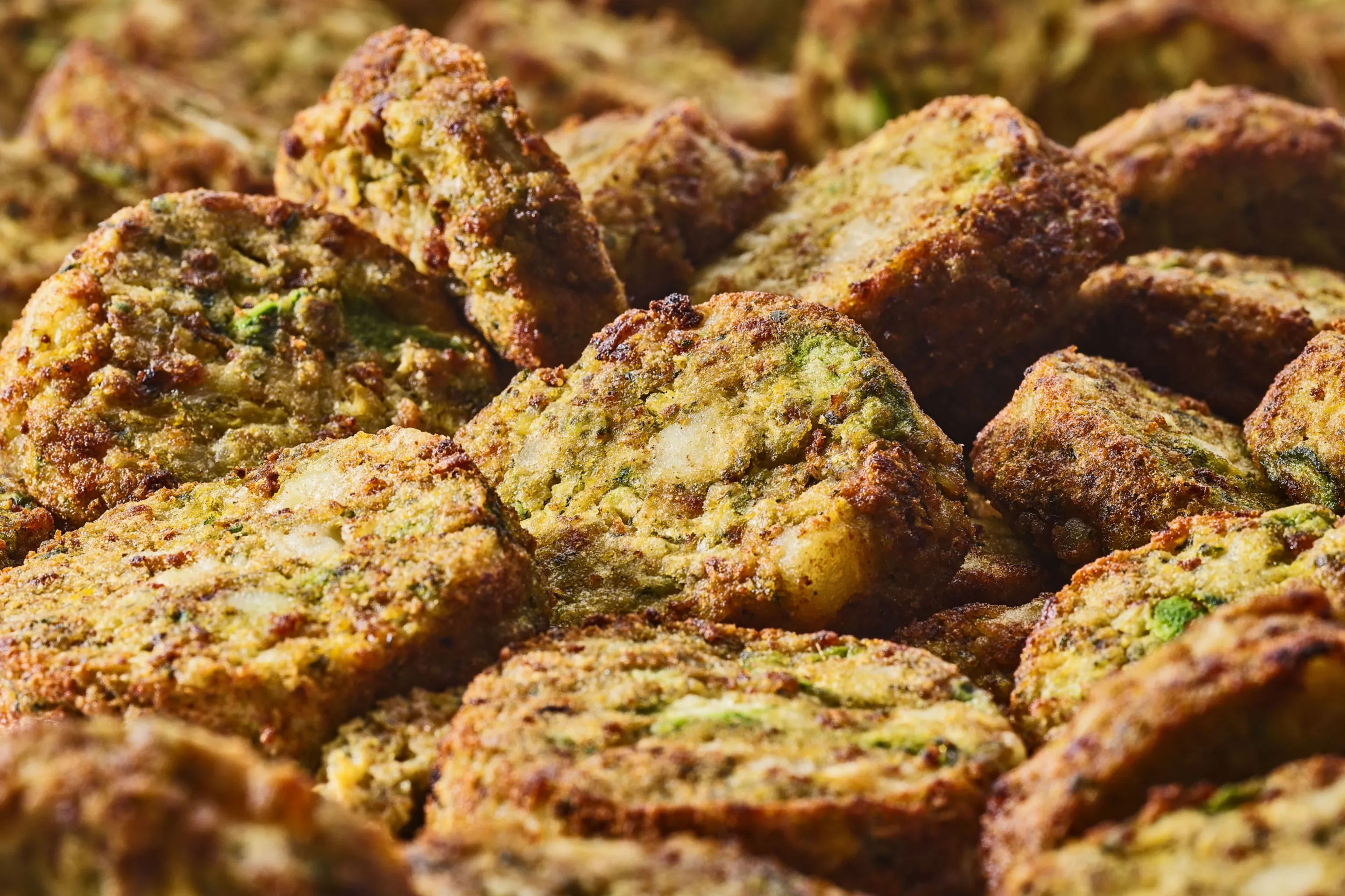 Mini Galettes Courgettes curry