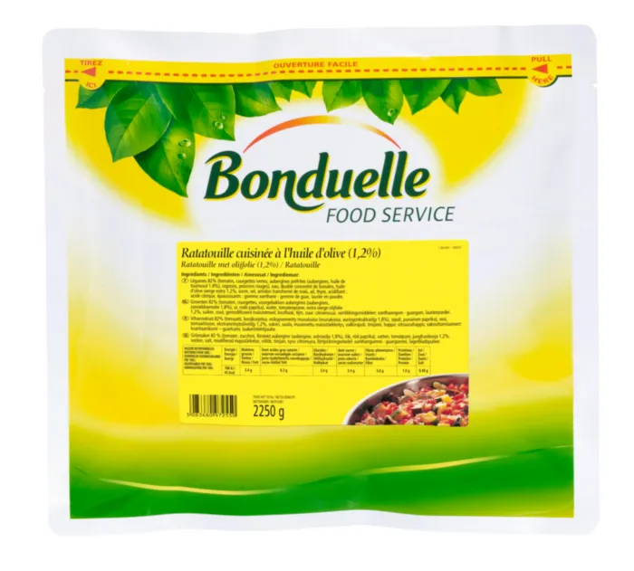 Ratatouille met olijfolie (1,2%) Ratatouille met olijfolie (1,2%)