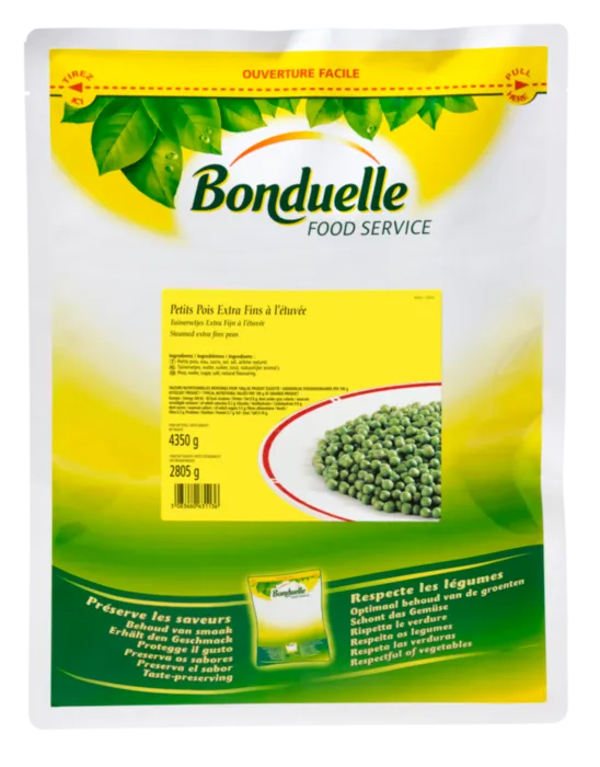 Petits pois extra-fins à l'étuvée COMMERCE EQUITABLE FR