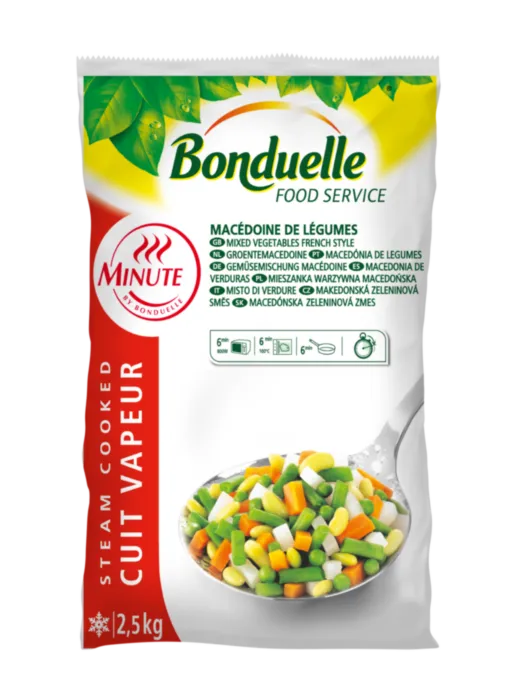 Macédoine de légumes Minute® COMMERCE EQUITABLE FR