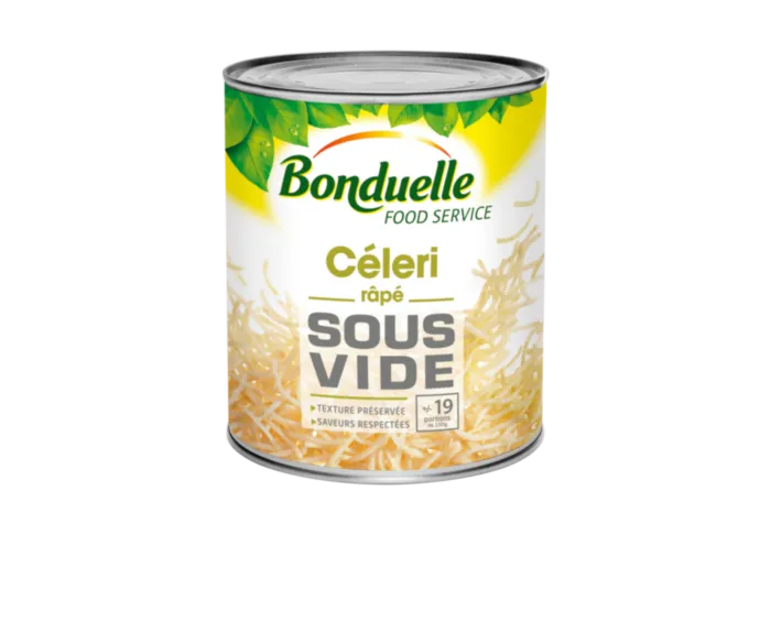 Céleri râpé sous-vide