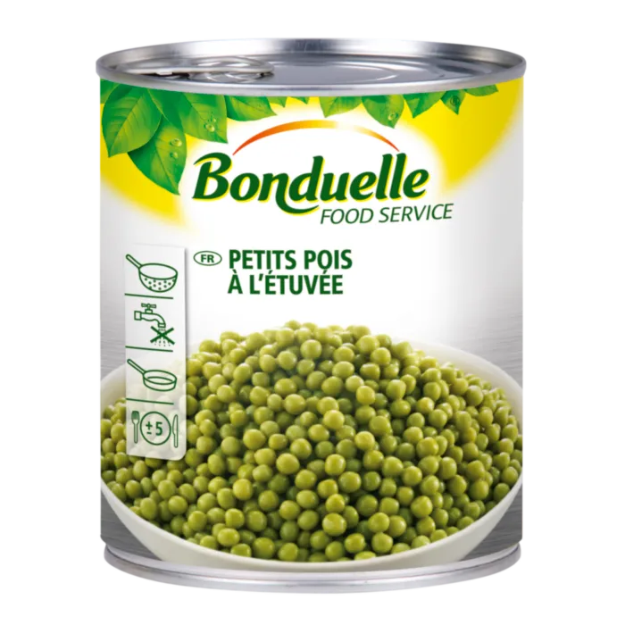Petits pois à l'étuvée COMMERCE EQUITABLE FR