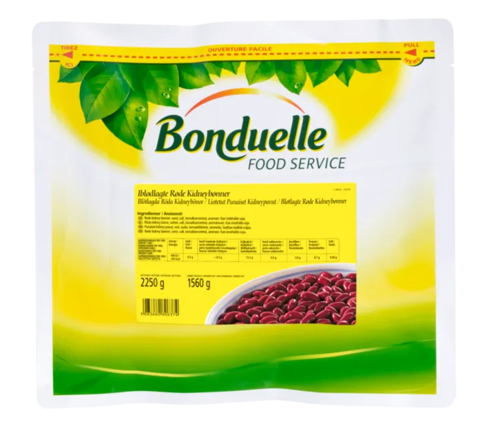Blötlagda röda kidneybönor