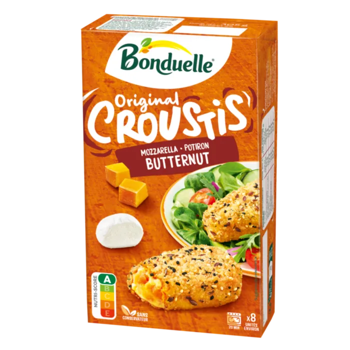 Croustis de légumes butternut potiron