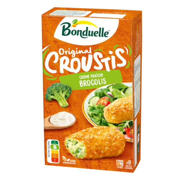 Croustis de légumes brocolis