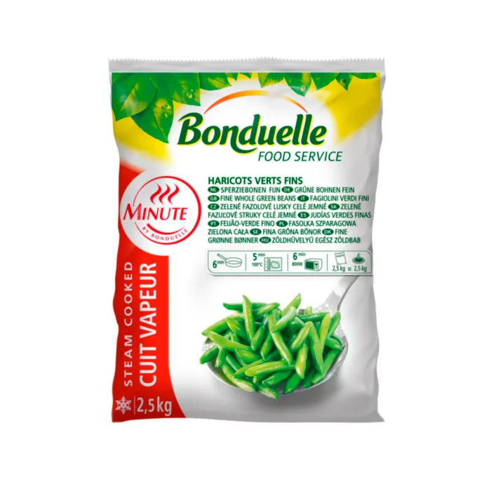 Zelené fazolové lusky jemné Zelené fazolové lusky jemné