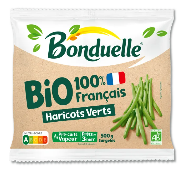 Haricots Verts Bio 100% Français