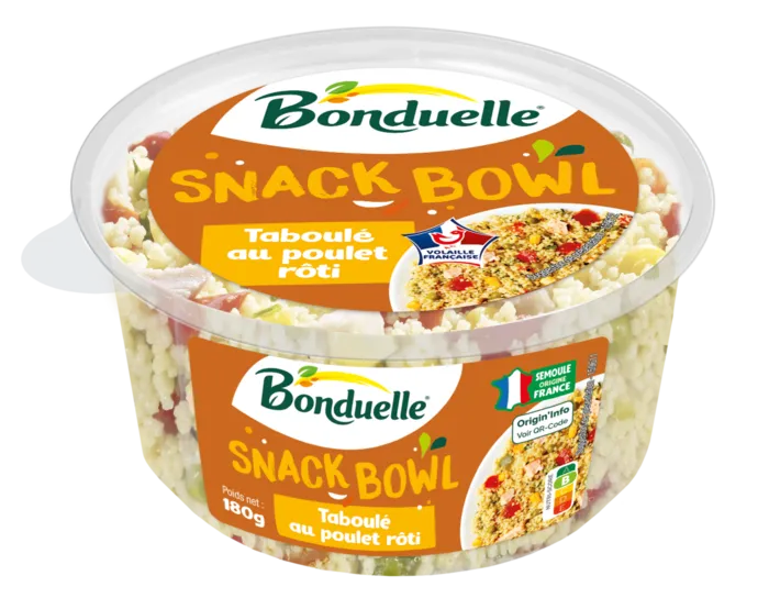 Taboulé au poulet rôti - portion individuelle