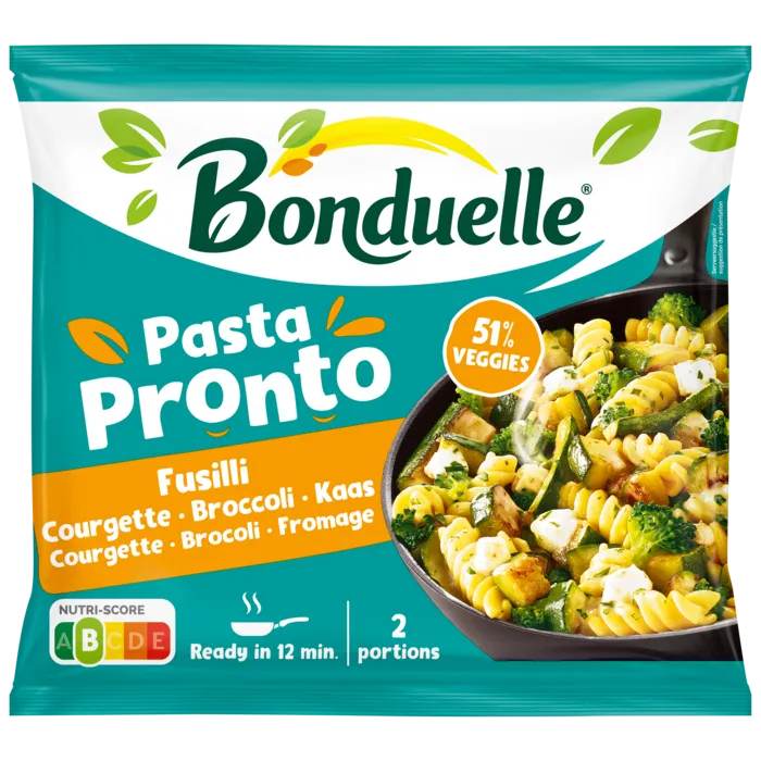 Pasta Pronto - Fusilli, Broccoli Courgette & Kaas