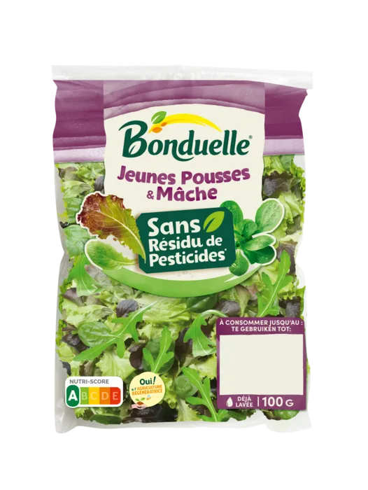 Mâche & Jeunes pousses Sans Résidu de Pesticides
