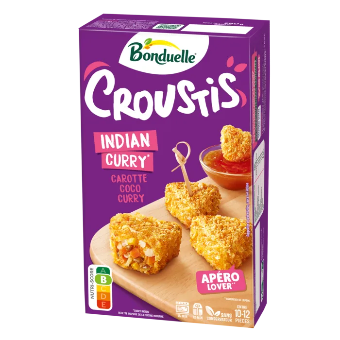 Croustis Indian Curry 240G