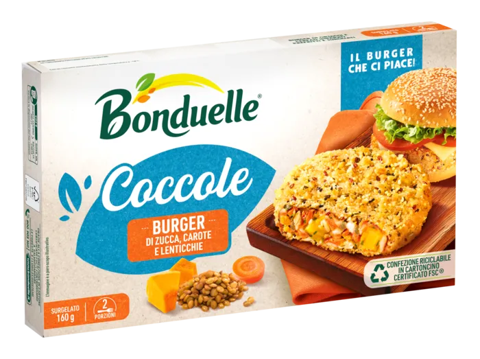 Burger di Zucca Carote e Lenticchie