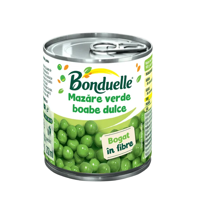 Mazăre verde boabe dulce