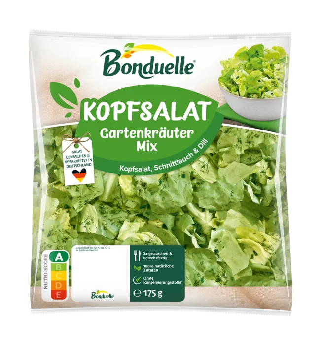 Kopfsalat Gartenkräuter Mix