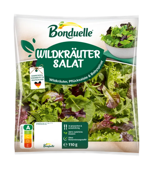 Wildkräuter Salat