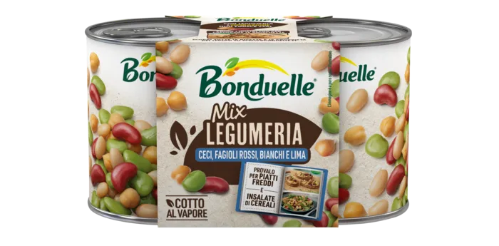 Mix Legumeria Ceci, Fagioli Rossi e Lima