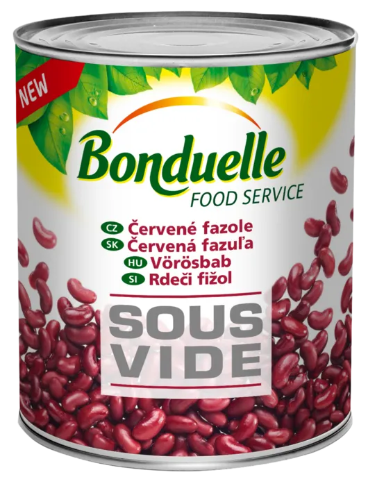 Sous vide Červené fazole
